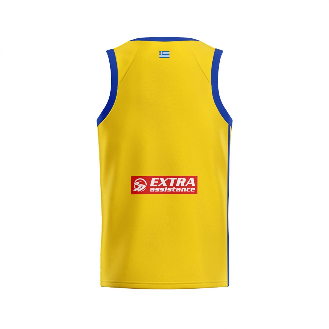 GSA PERISTERI B.C. KIDS OFFICIAL JERSEY YELLOW 25-26 GT42547-YELLOW Κίτρινο