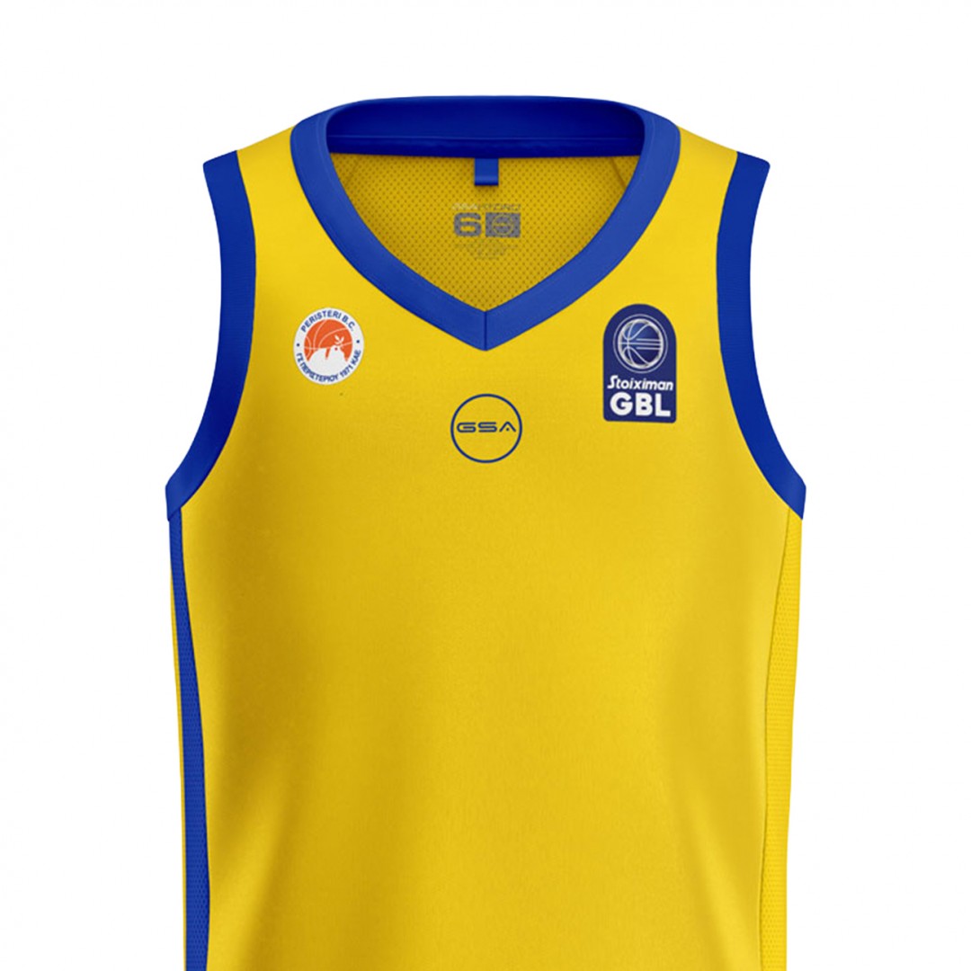 GSA PERISTERI B.C. KIDS OFFICIAL JERSEY YELLOW 25-26 GT42547-YELLOW Κίτρινο