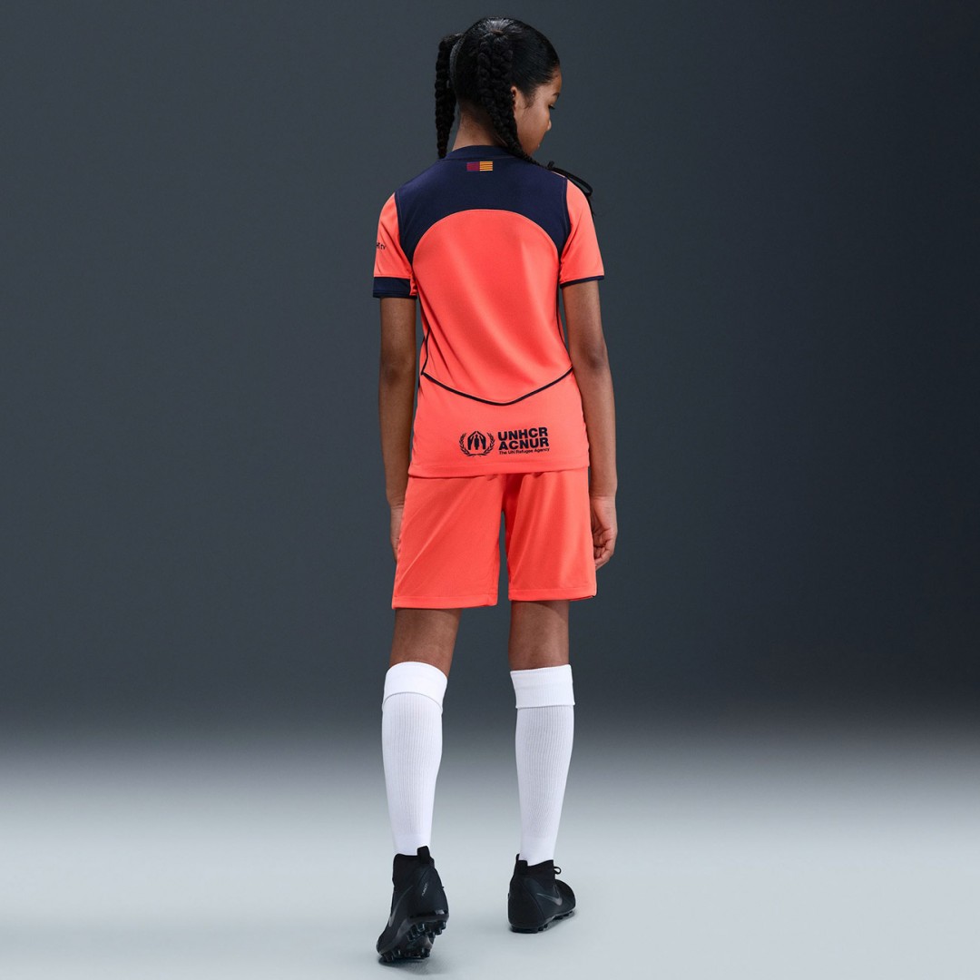 NIKE FCB Y NK DF JSY SS STAD 3R HM4122-855 Orange