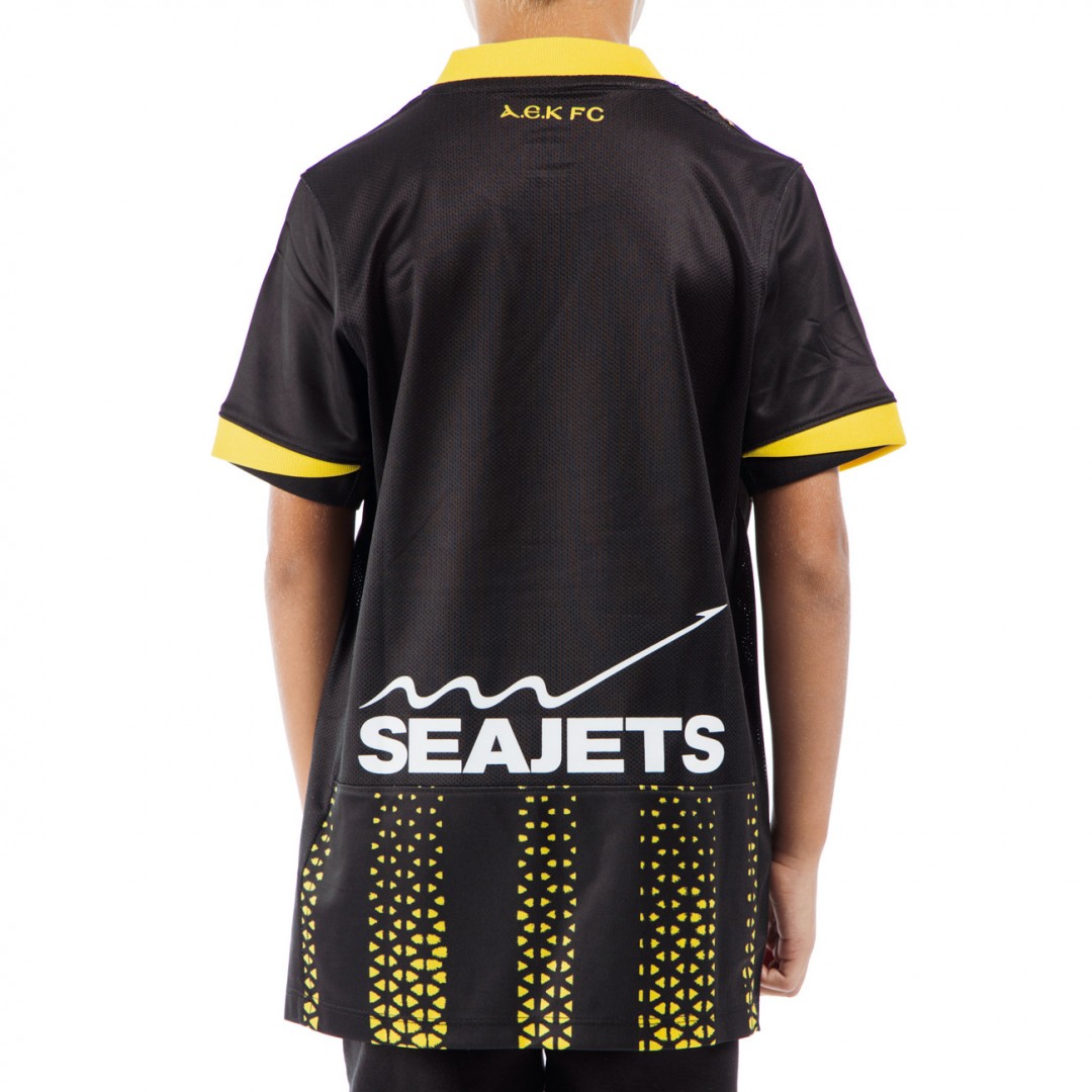 NIKE AEK F.C. JERSEY 2025-2026 KIDS QFZ9973-010 Μαύρο