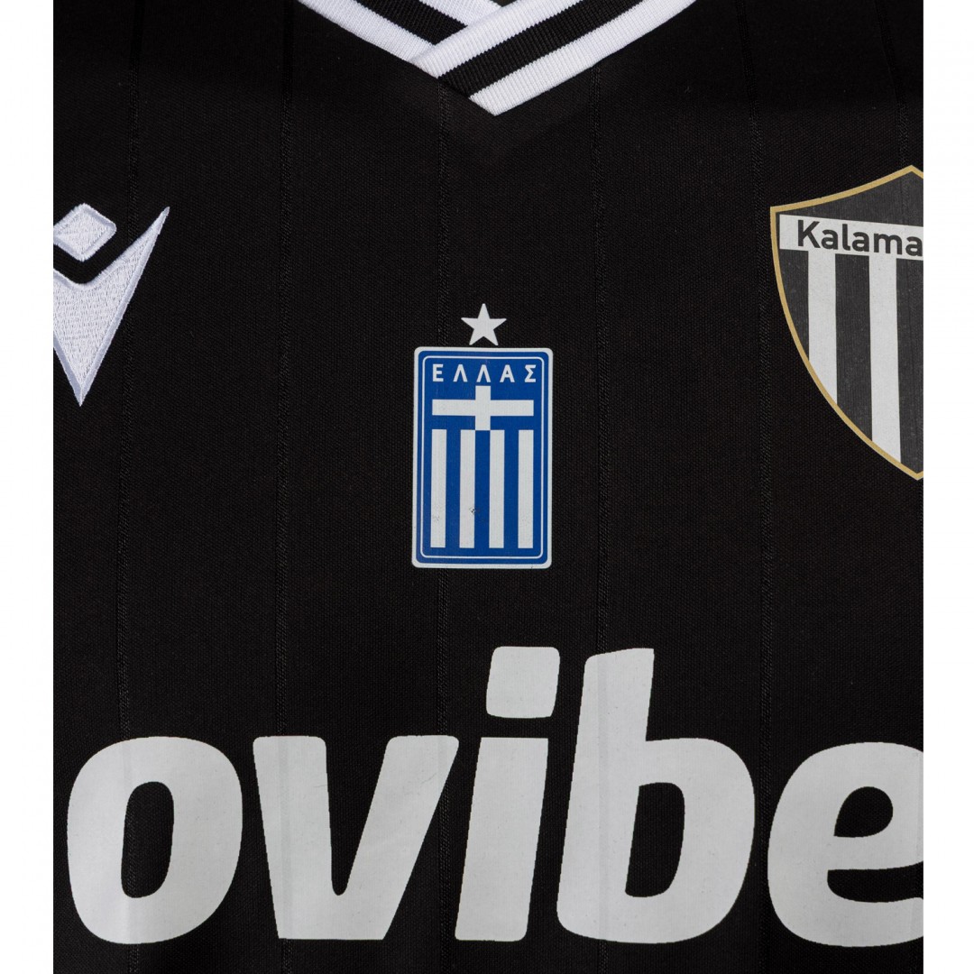 MACRON KALAMATA FC HALLEY MATCH DAY SHIRT JR 5171-0901 Μαύρο