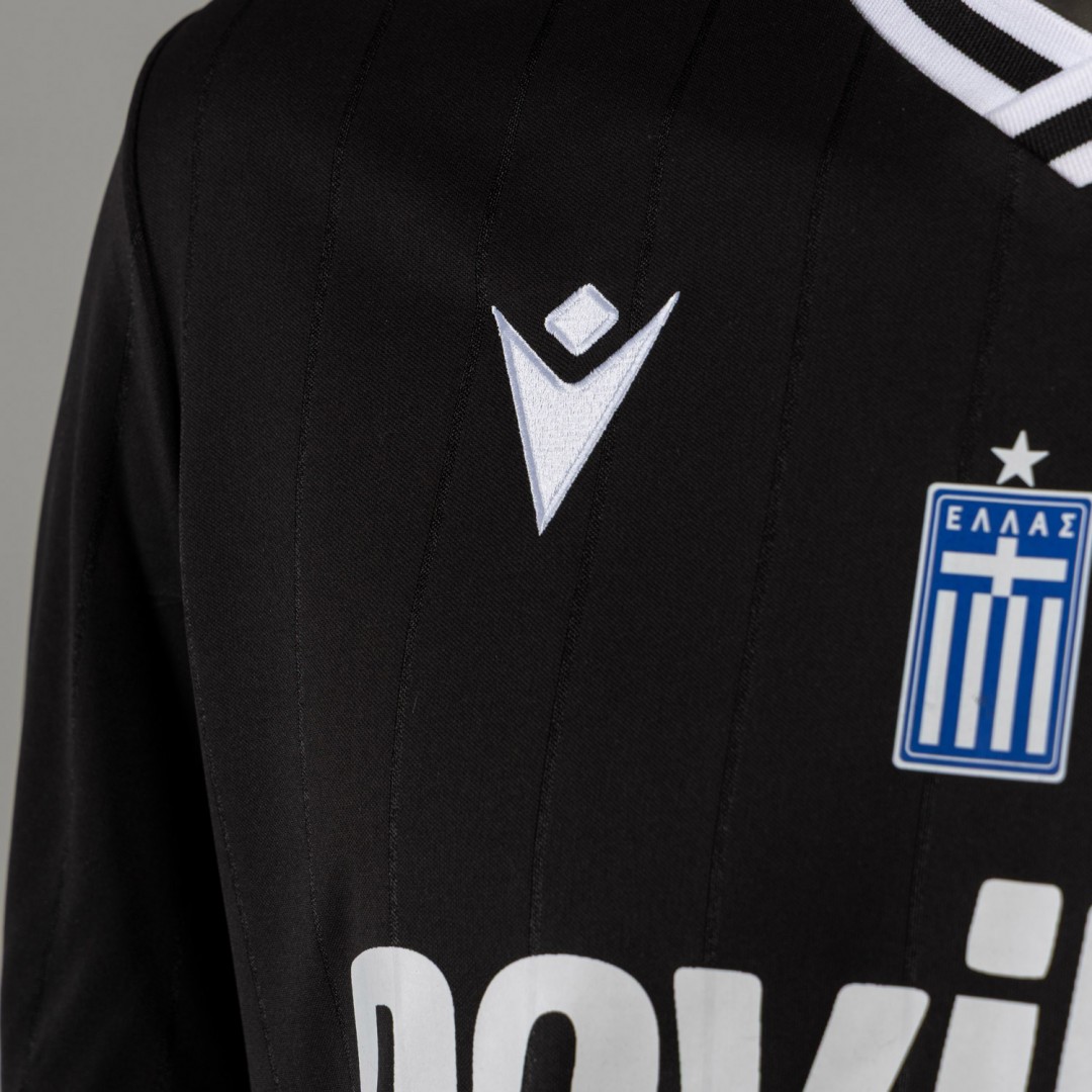 MACRON KALAMATA FC HALLEY MATCH DAY SHIRT JR 5171-0901 Μαύρο