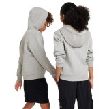 NIKE K NSW CLUB FLC HD FZ LS LBR FD3004-063 Grey Image 0