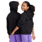 NIKE K NSW CLUB FLC HD FZ LS LBR FD3004-010 Black Image 0