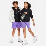 NIKE K NSW CLUB FLC HD FZ LS LBR FD3004-010 Black Image 3