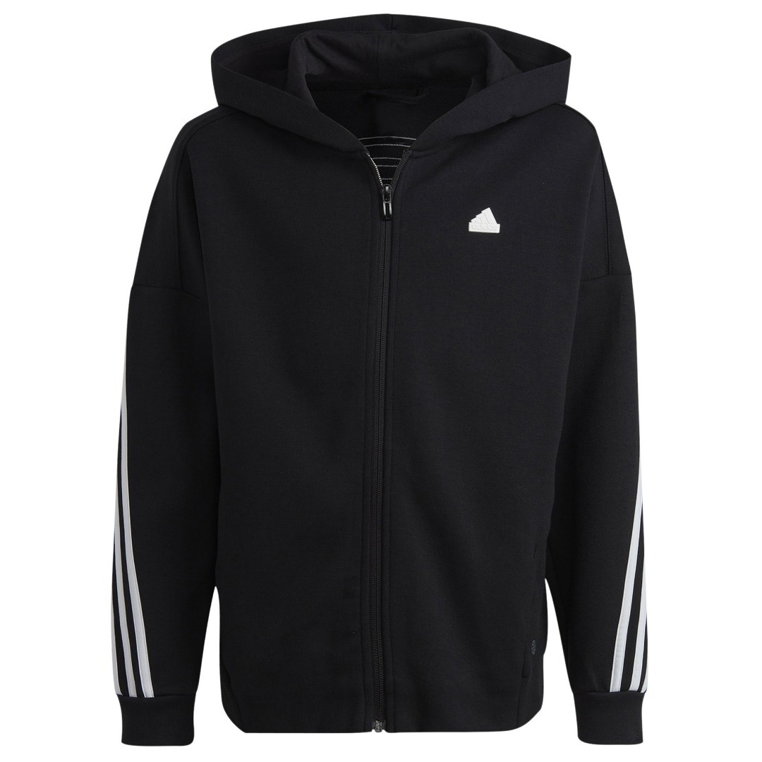 adidas Sportswear U FI 3S FZ HD HR6317 Μαύρο