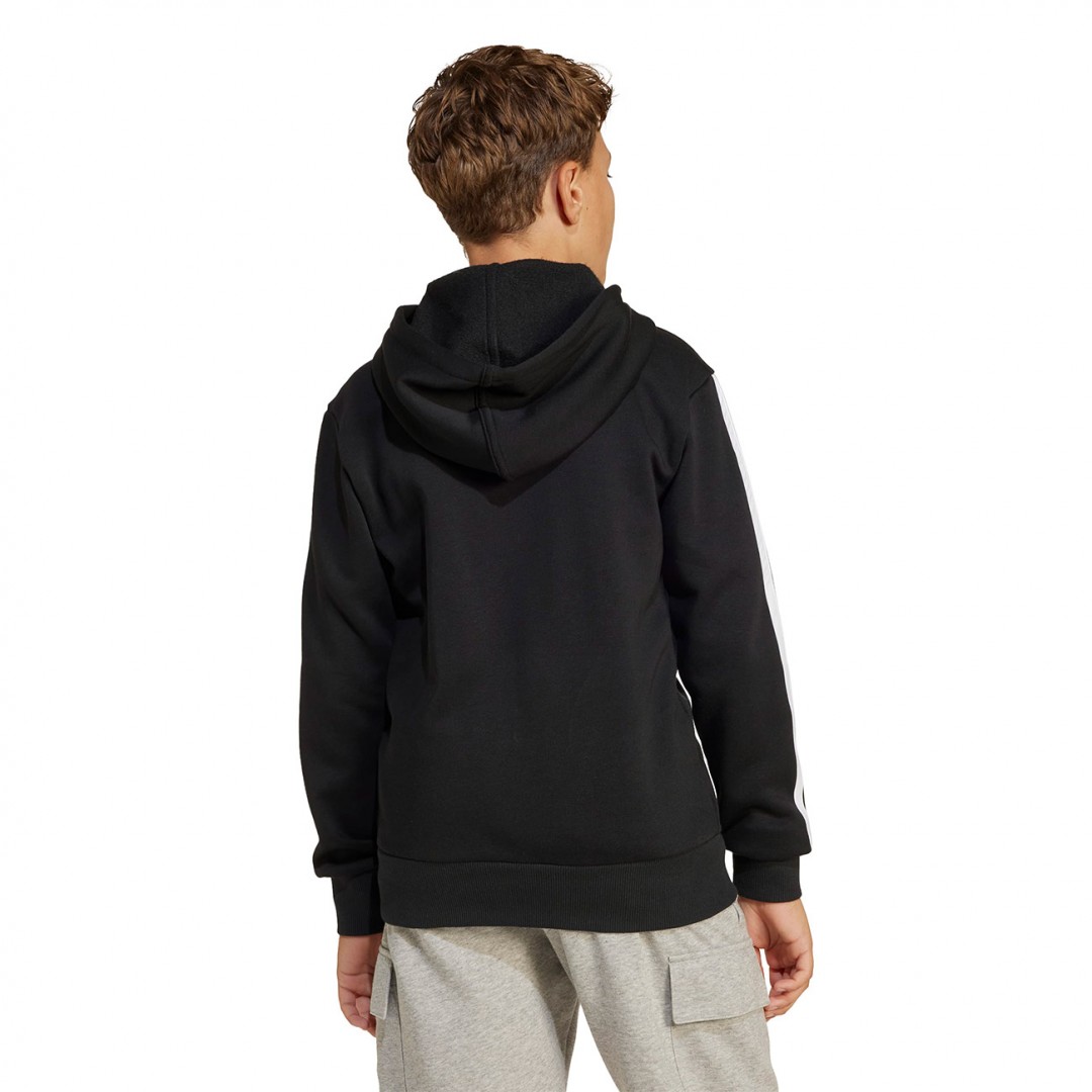 adidas sportswear J 3S FL FZ HD JD6494 Μαύρο