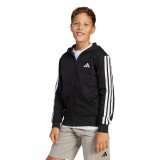 adidas sportswear J 3S FL FZ HD JD6494 Μαύρο Εικόνα 