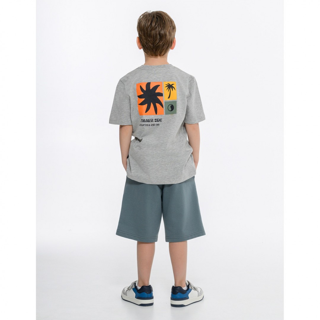 BODYTALK SETS BOYS TANK TOP-TSHIRT-LONG SHORTS 1261-755099-00200 Colorful