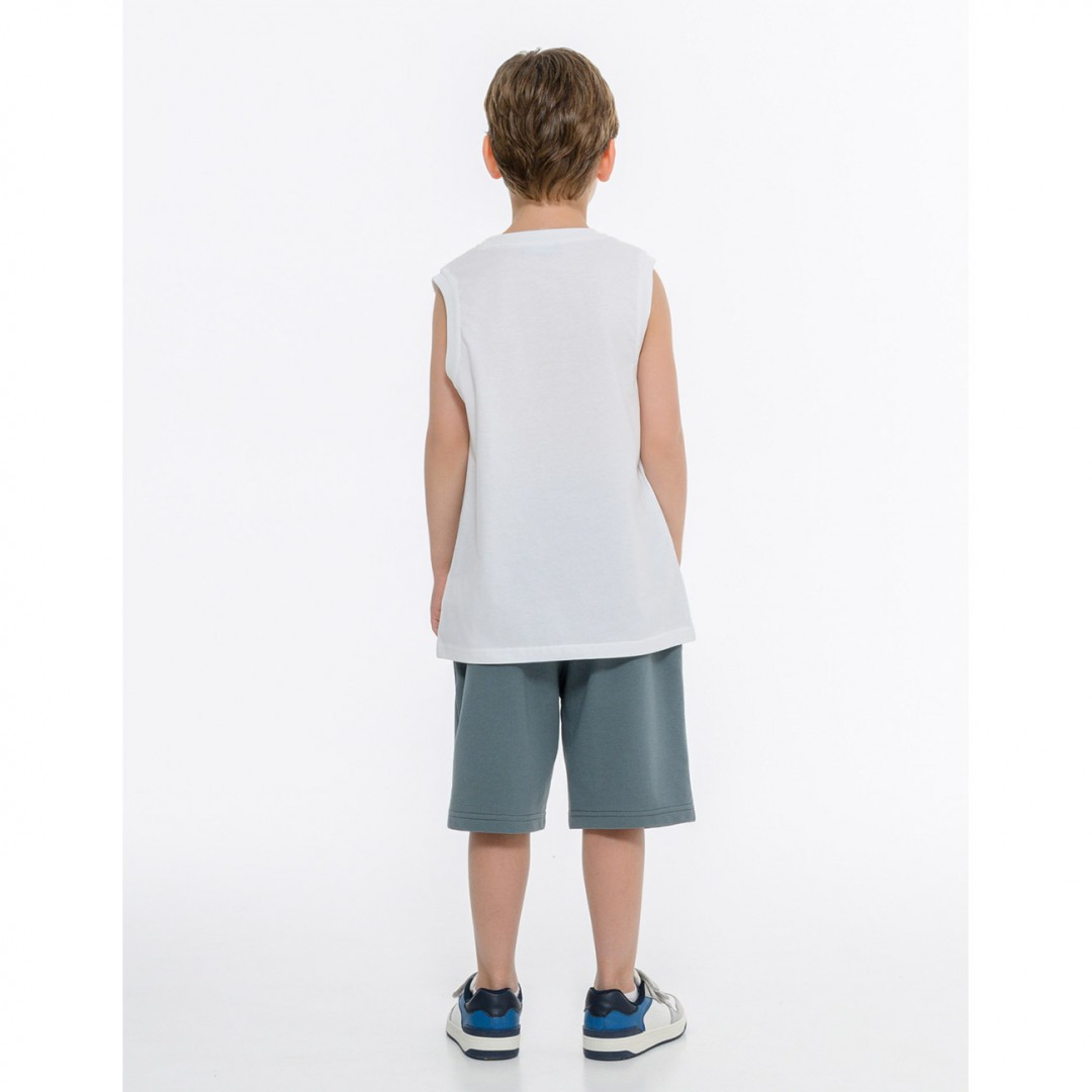 BODYTALK SETS BOYS TANK TOP-TSHIRT-LONG SHORTS 1261-755099-00200 Colorful