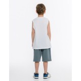 BODYTALK SETS BOYS TANK TOP-TSHIRT-LONG SHORTS 1261-755099-00200 Colorful Image 3
