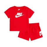 NIKE NKN CLUB TEE AND SHORT SET 66L596-U10 Κόκκινο Εικόνα 