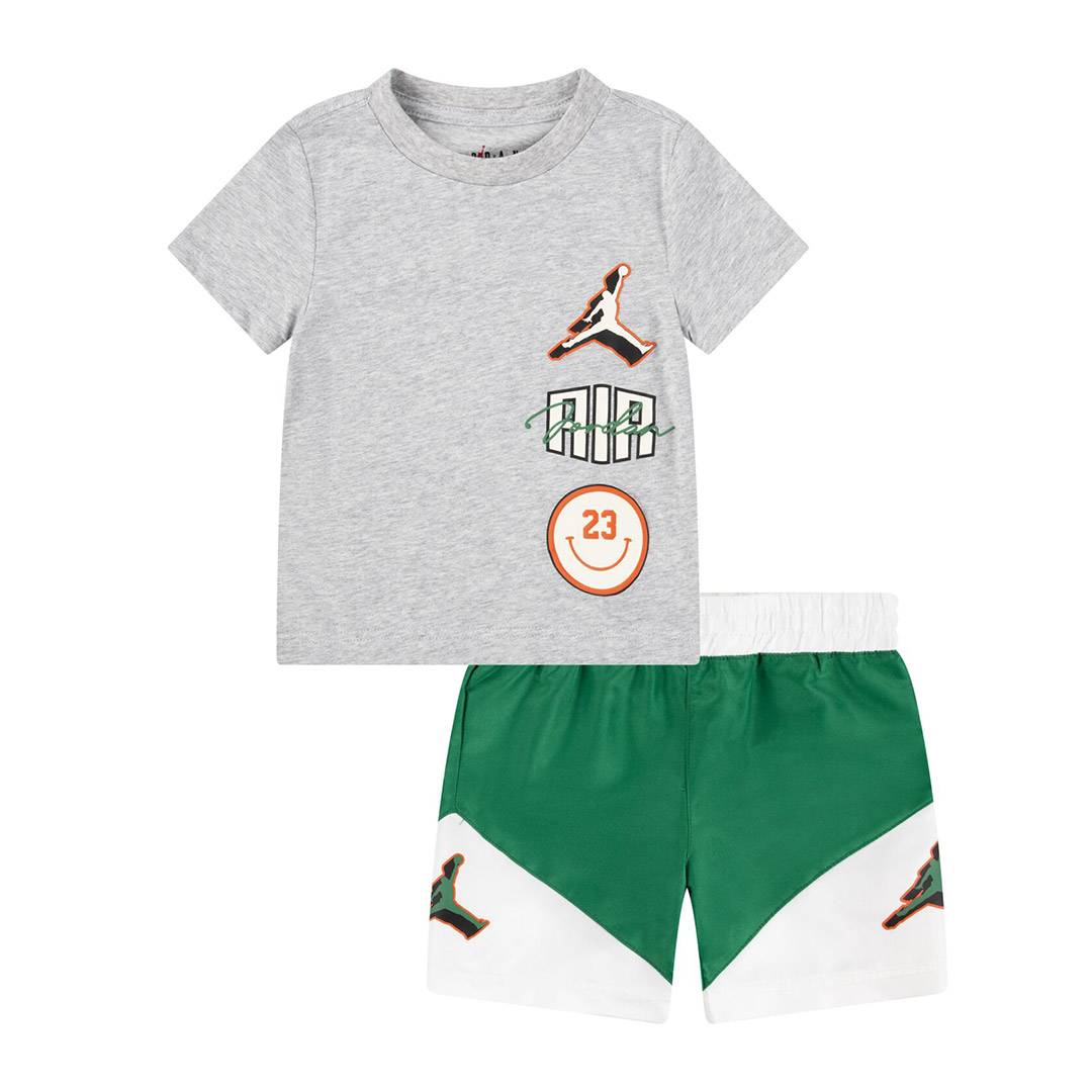 JORDAN JDB JUMPMAN STACKED PLAY SHORT 65D768-E1P Πολύχρωμο