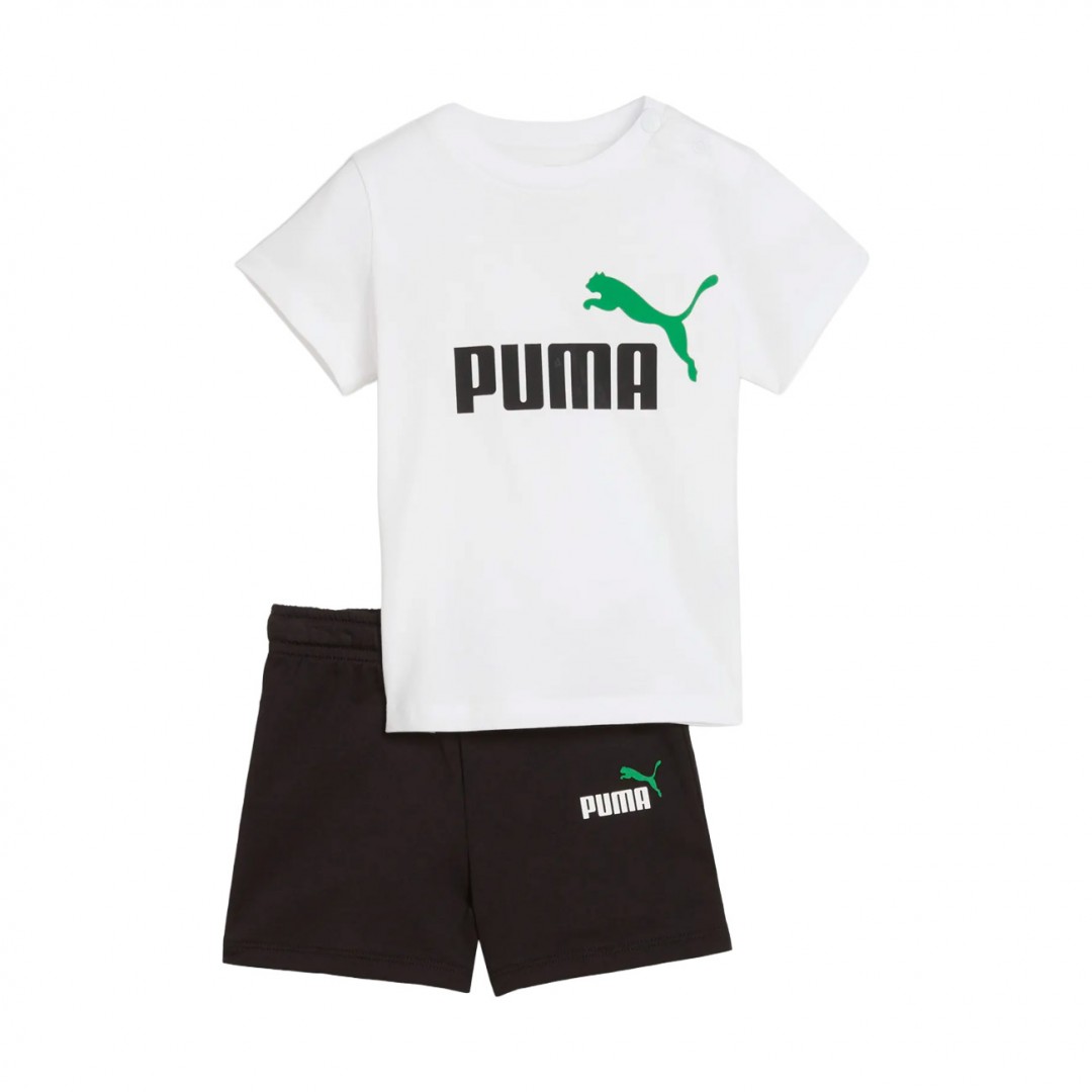 PUMA MINICATS ESS TEE AND SHORTS SET INF 686285-57 Colorful