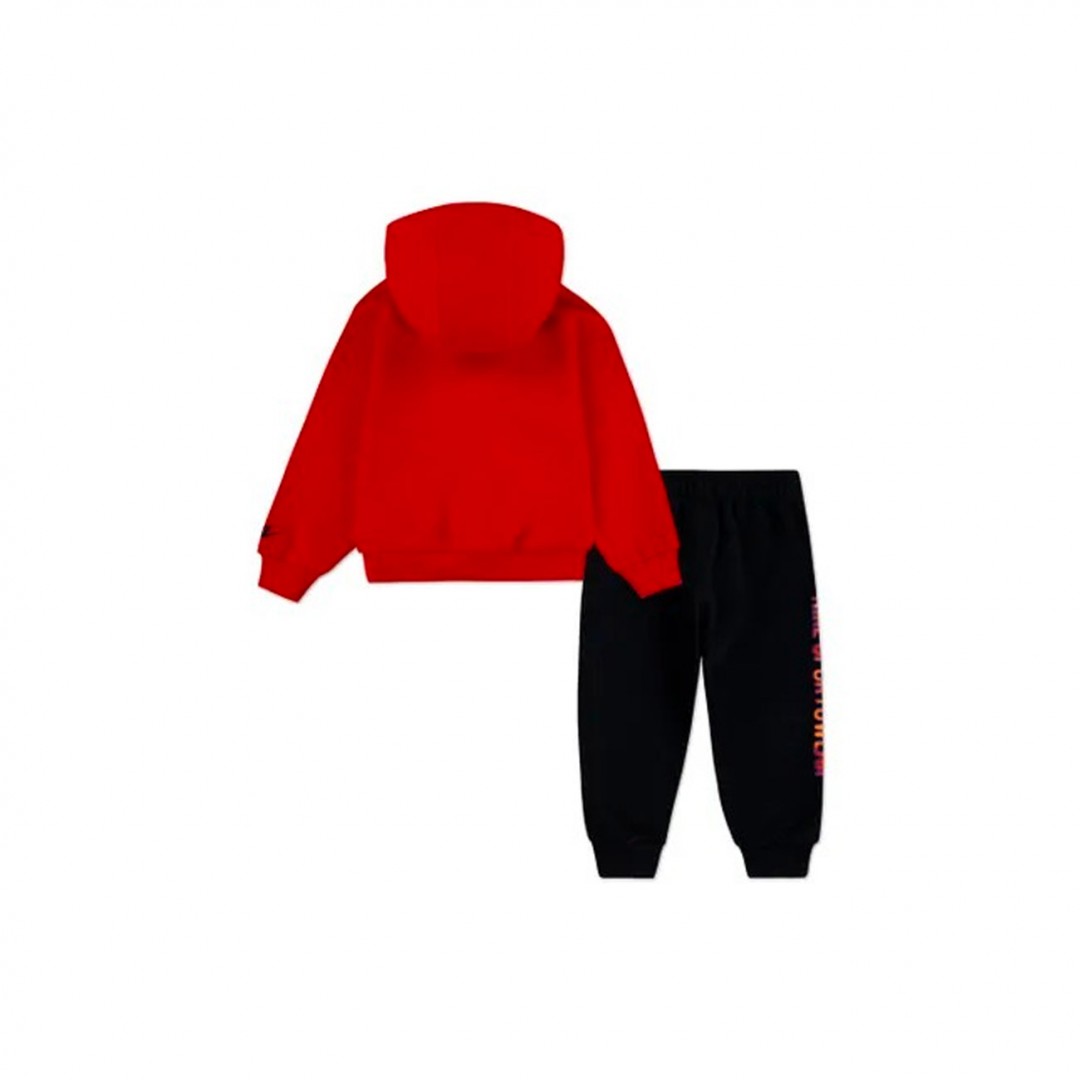 NIKE NKB B NSW GWM LT WT FLC HOODED 66N482-023 Πολύχρωμο