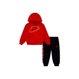 NIKE NKB B NSW GWM LT WT FLC HOODED 66N482-023 Πολύχρωμο Εικόνα 