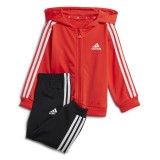 adidas sportswear I 3S SHINY TS IZ4991 Red Image 