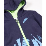 NIKE NSW FLEECE PO & JOGGER SET 66J859-U90 Μπλε Εικόνα 1