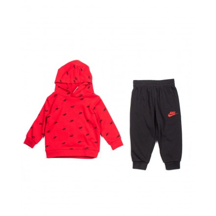 NIKE B NSW CLUB SSNL AOP SET 66J802-023 Μαύρο