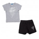 BODYTALK "TORNADO" BABY CLOTHES SET 1191-734899-00506 Γκρί Εικόνα 