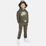 NIKE B NSW ART OF PLAY FT JOGGER 86L105-F84 Brown Image 2