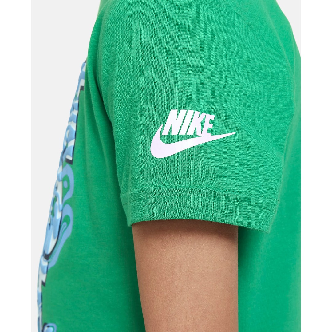 NIKE JDI WAVES TEE 86L819-E5D Πράσινο