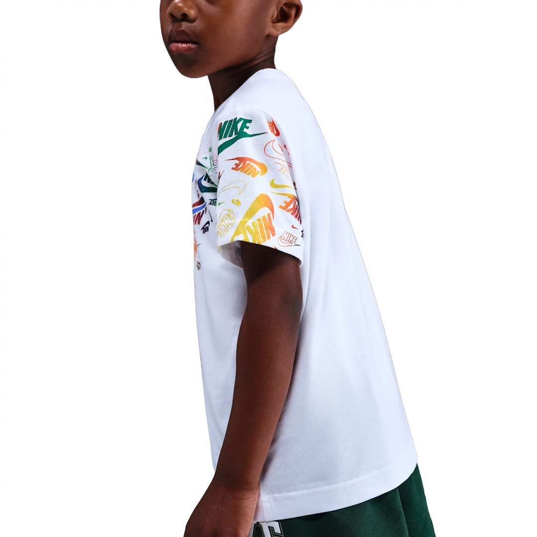 NIKE NKB CLUB REVEALED SS TEE 86N210-001 White