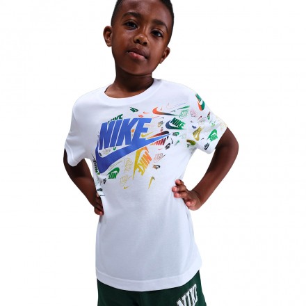 NIKE NKB CLUB REVEALED SS TEE 86N210-001 White
