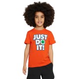 NIKE RETRO STICKER LS TEE 86L833-R7O Κόκκινο Εικόνα 