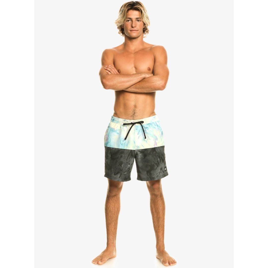 QUIKSILVER BUTT LOGO VOLLEY BOY 12 EQKJV03241-KVJ6 Πολύχρωμο