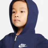 NIKE CLUB FLEECE FZ HOODIE 86F321-U90 Μπλε Εικόνα 1
