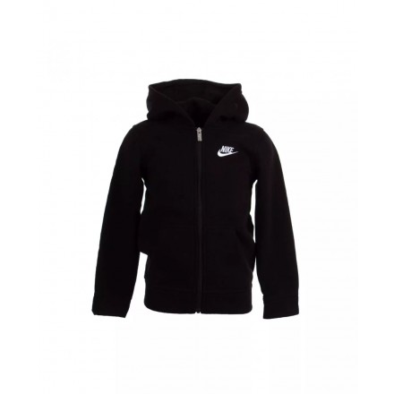 NIKE CLUB FLEECE FZ HOODIE 86F321-023 Μαύρο
