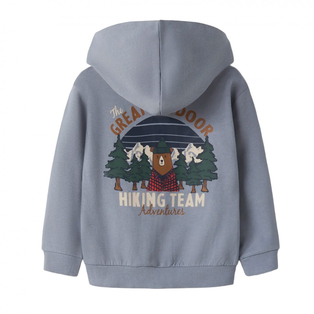 NAME IT NMMVOLTINUS NREG SWEAT CARD WH BRU 13249494-4877127 Σιελ
