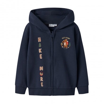 NAME IT NMMVOLTINUS NREG SWEAT CARD WH BRU 13249494-4877126 Μπλε