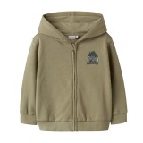 NAME IT NMMVOLTINUS NREG SWEAT CARD WH BRU 13249494-4877128 Χακί Εικόνα 