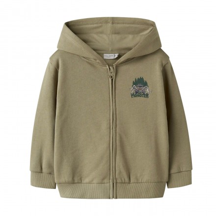 NAME IT NMMVOLTINUS NREG SWEAT CARD WH BRU 13249494-4877128 Χακί
