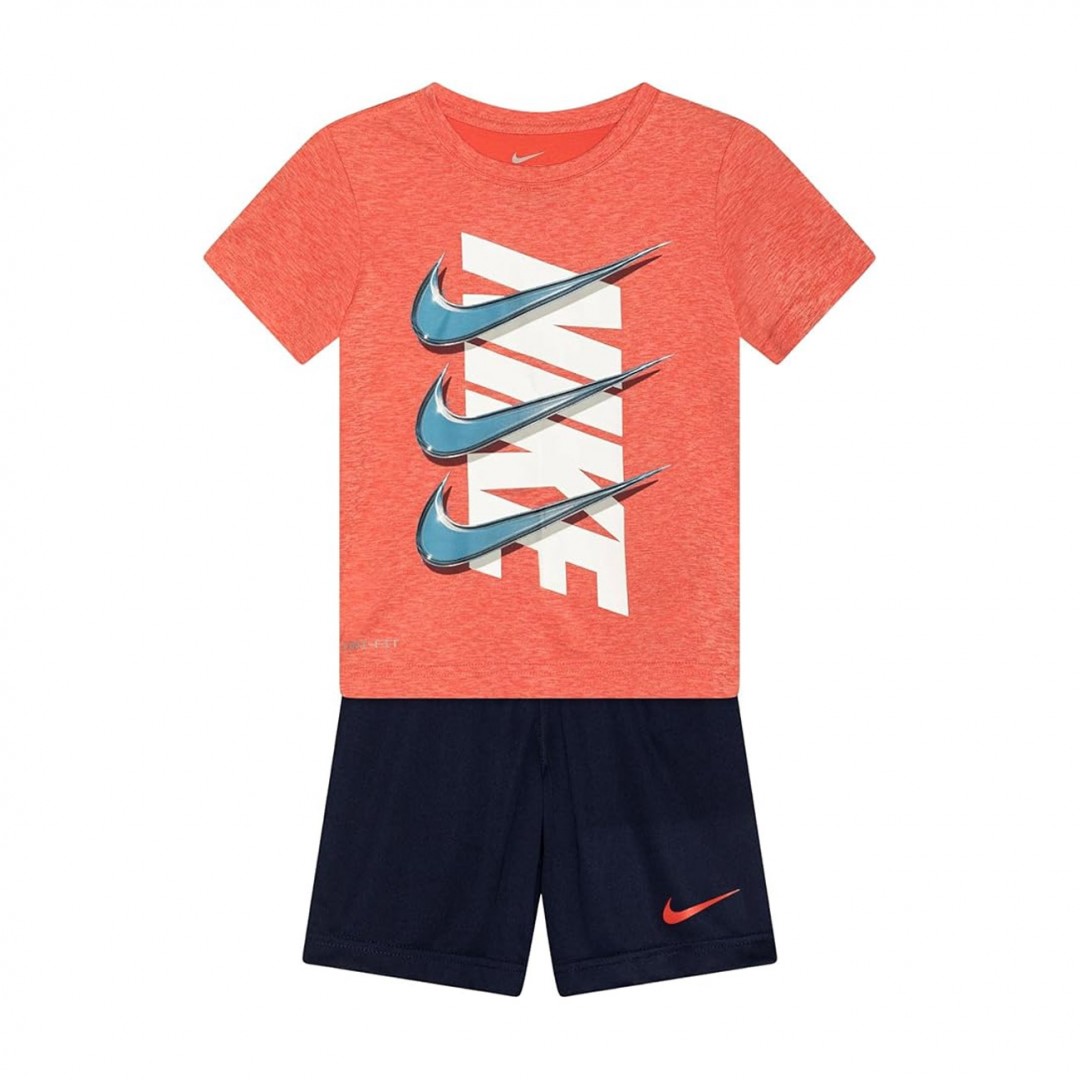 NIKE B NK DF DROPSET SHORT SET 86K445-U90 Πολύχρωμο