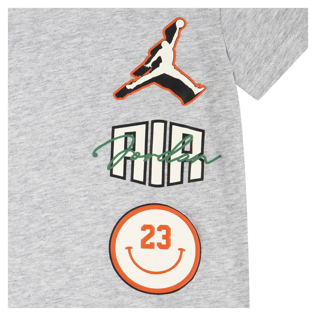 JORDAN JDB JUMPMAN STACKED PLAY SHORT 85D768-E1P Πολύχρωμο