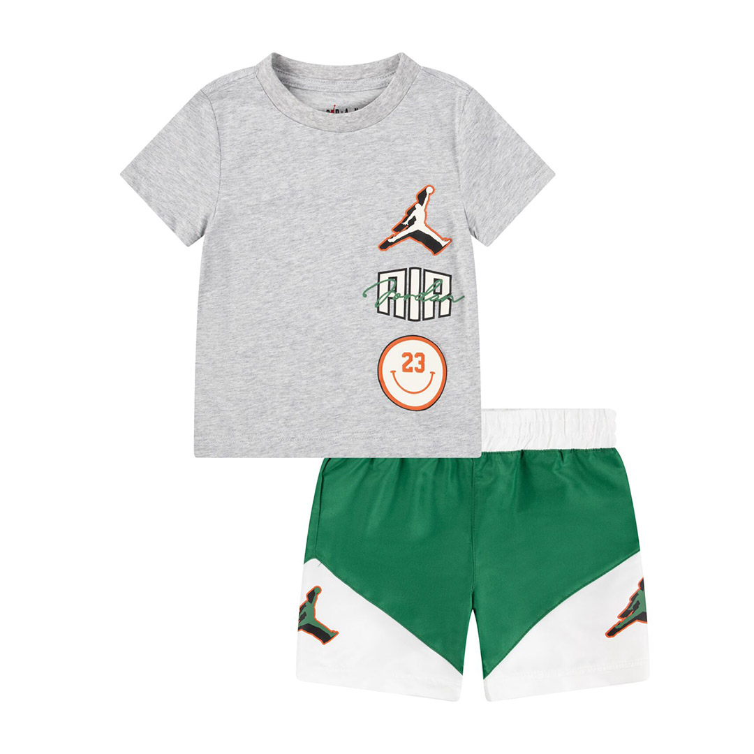 JORDAN JDB JUMPMAN STACKED PLAY SHORT 85D768-E1P Πολύχρωμο