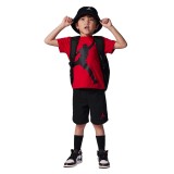 JORDAN JUMBO JUMPMAN SHORT SET 85C138-023 Black Image 