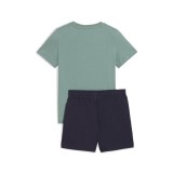 PUMA ESS NO. 1 LOGO TEE AND SHORTS SET PS 685240-30 Colorful Image 0
