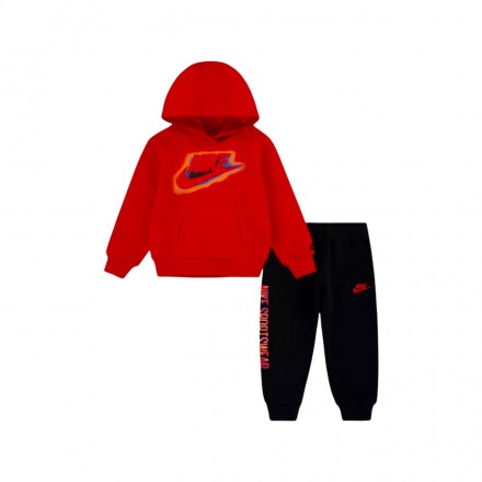 NIKE NKB B NSW GWM LT WT FLC HOODED 86N482-023 Colorful