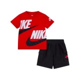 NIKE B NSW HBR CARGO FT SHORT SET 86J213-023 Colorful Image 