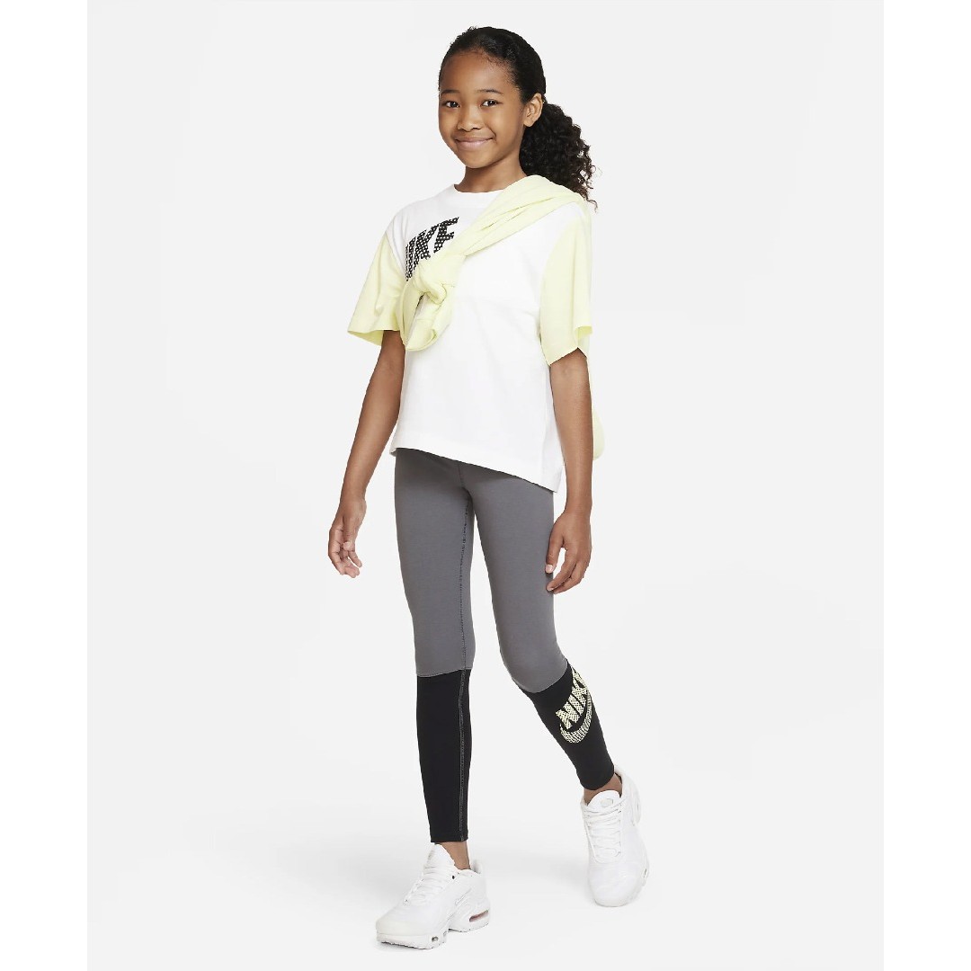 NIKE G NSW FAVORITES HW LEGGING DNC DZ4622-010 Μαύρο