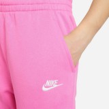 NIKE G NSW CLUB FLC HR FTD PNT LBR FD2921-675 Ροζ Εικόνα 2