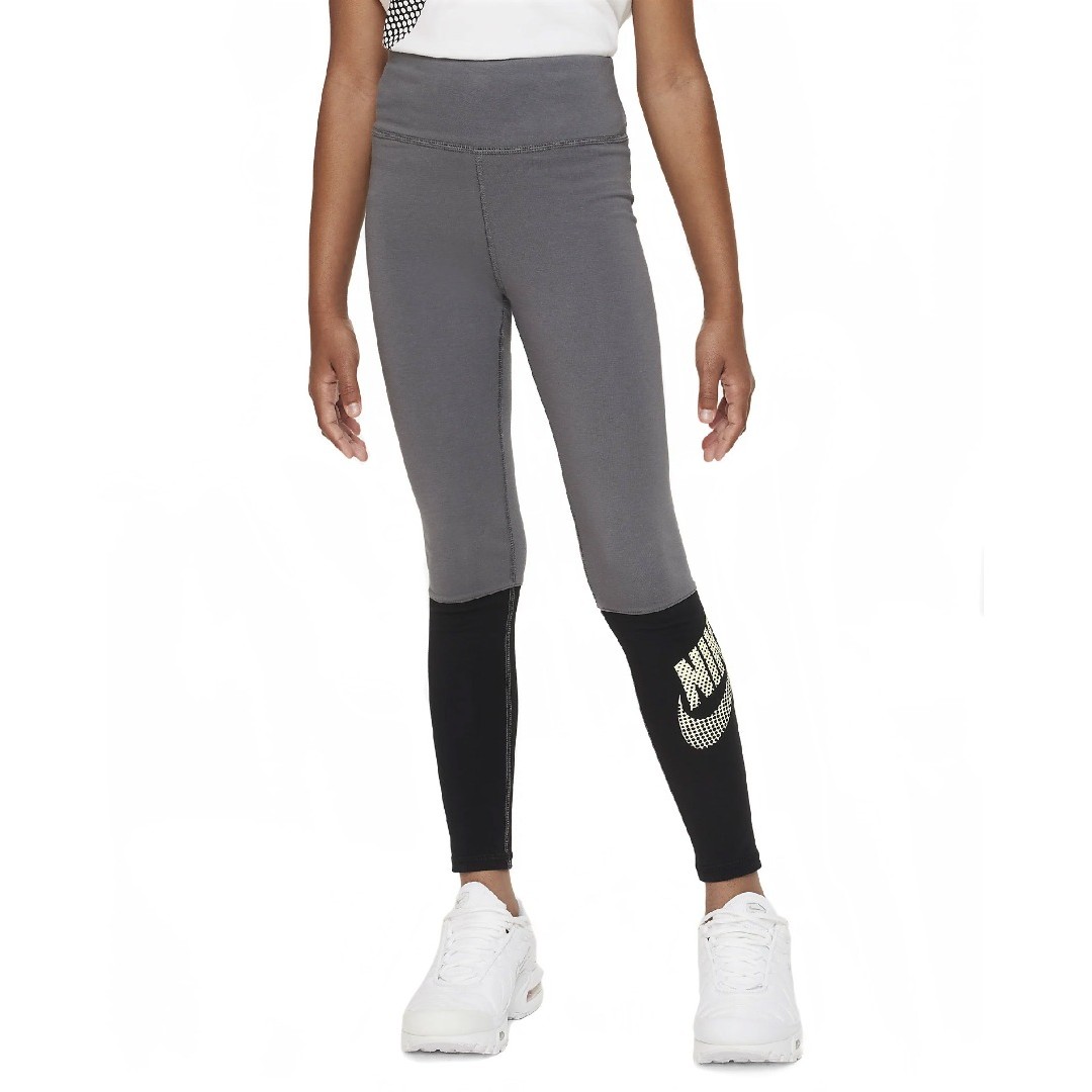 NIKE G NSW FAVORITES HW LEGGING DNC DZ4622-010 Μαύρο