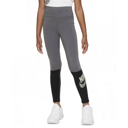 NIKE G NSW FAVORITES HW LEGGING DNC DZ4622-010 Μαύρο