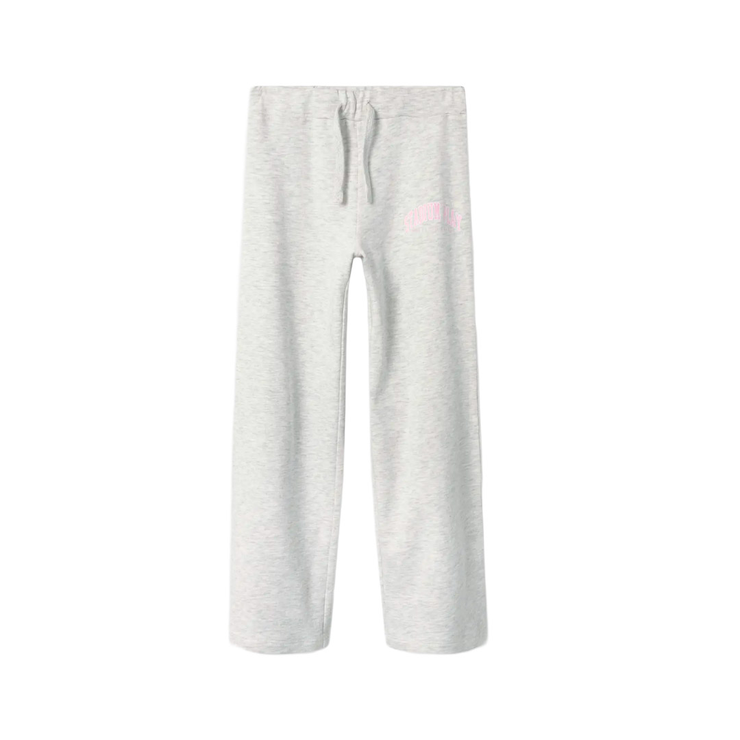NAME IT NKFLIONA SWEAT WIDE PANT BRU 13246231-4819846 Grey