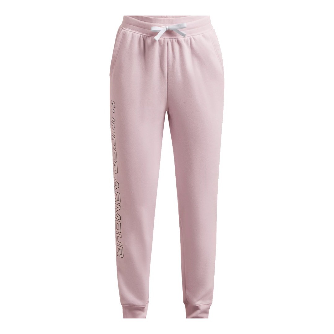 UNDER ARMOUR RIVAL FLEECE JOGGERS 1356487-684 Pink