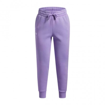 UNDER ARMOUR RIVAL FLC JOGGERS 1379525-538 Purple